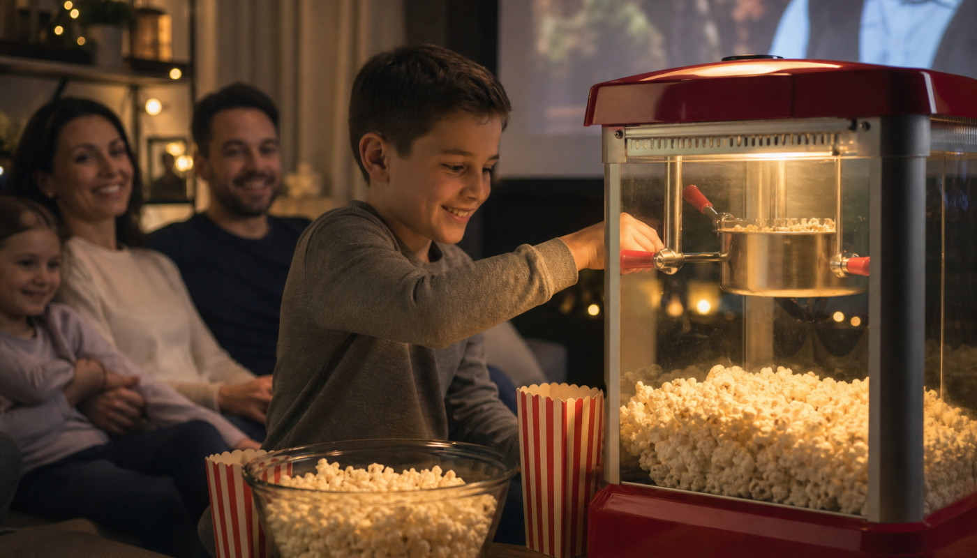 Créer une soirée cinéma parfaite avec la machine à popcorn idéale