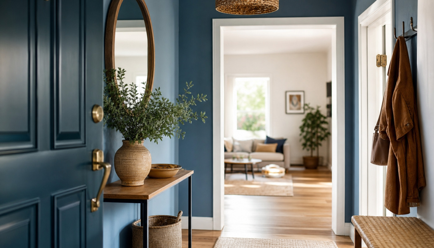 Pourquoi la couleur de votre entrée transforme l'ambiance de toute la maison